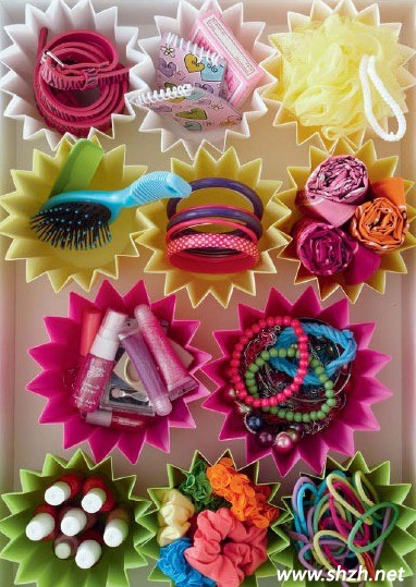 頭飾、首飾收納方法