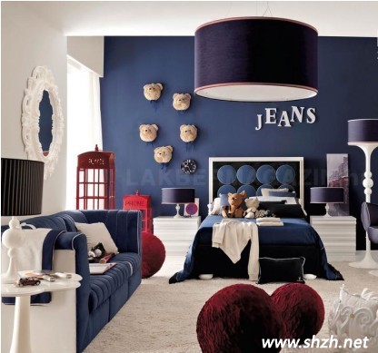 活力男孩臥室設(shè)計(jì) 兒童房裝修