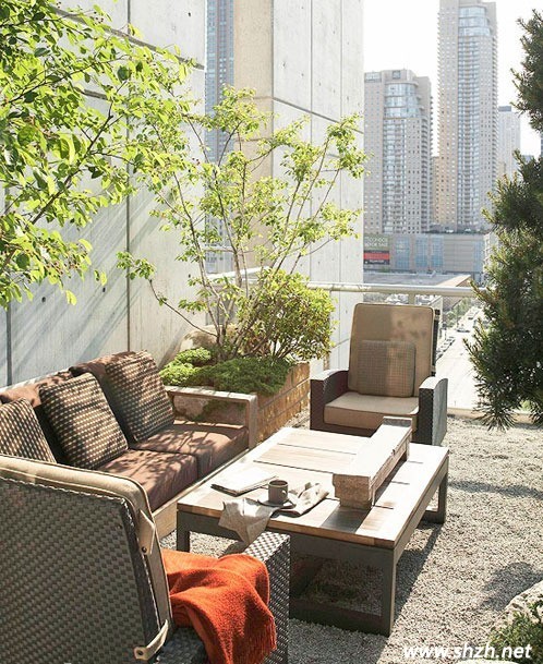 陽臺設(shè)計  花園式設(shè)計
