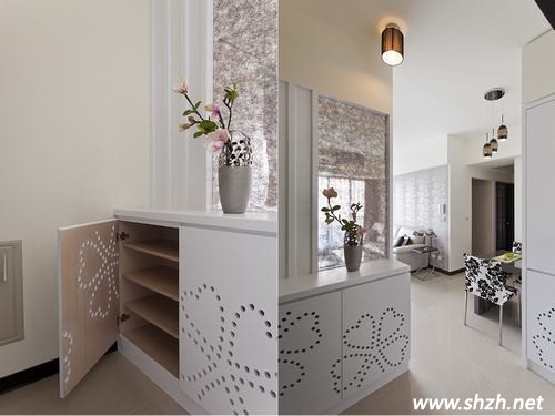 小戶(hù)型玄關(guān)鞋柜收納